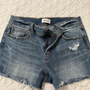 Pistola Blue Denim Jean shorts 29